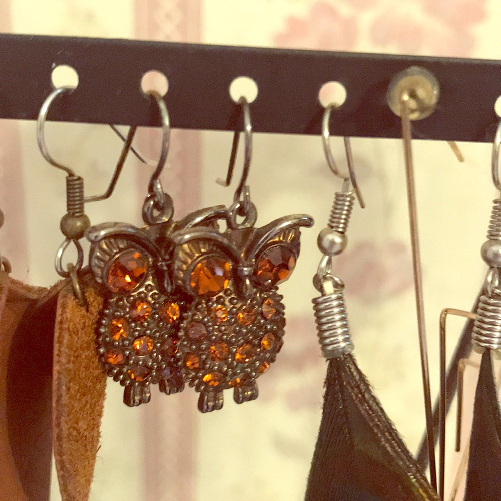Owl earrings 🦉
